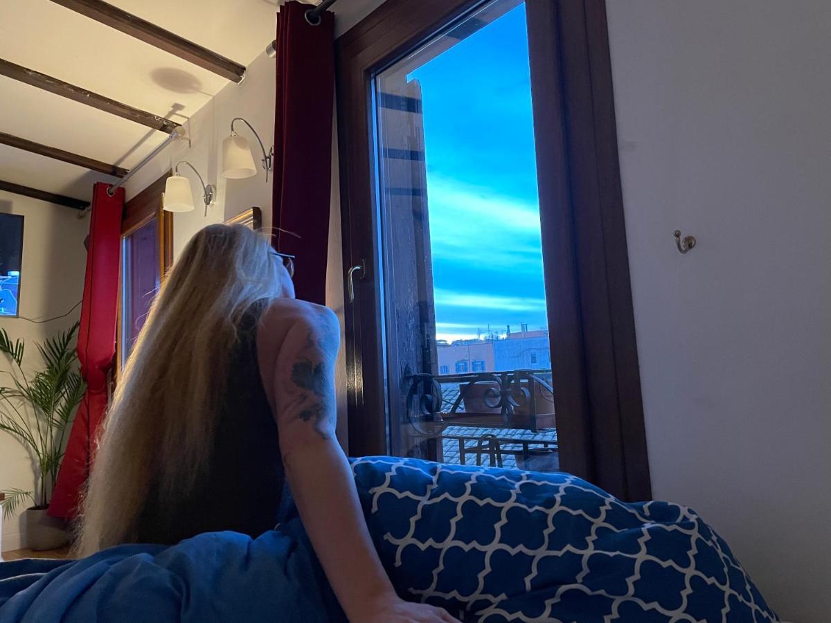 Mattia'S Penthouse - View Over Trastevere Roofs 로마 외부 사진